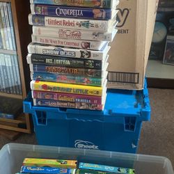 Disney And Other Vhs Tapes