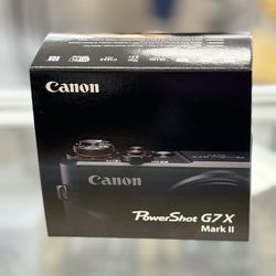 Canon powershot G7X Mark II 