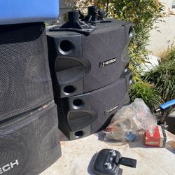 Loud  Karaoke Speakers Or Dj