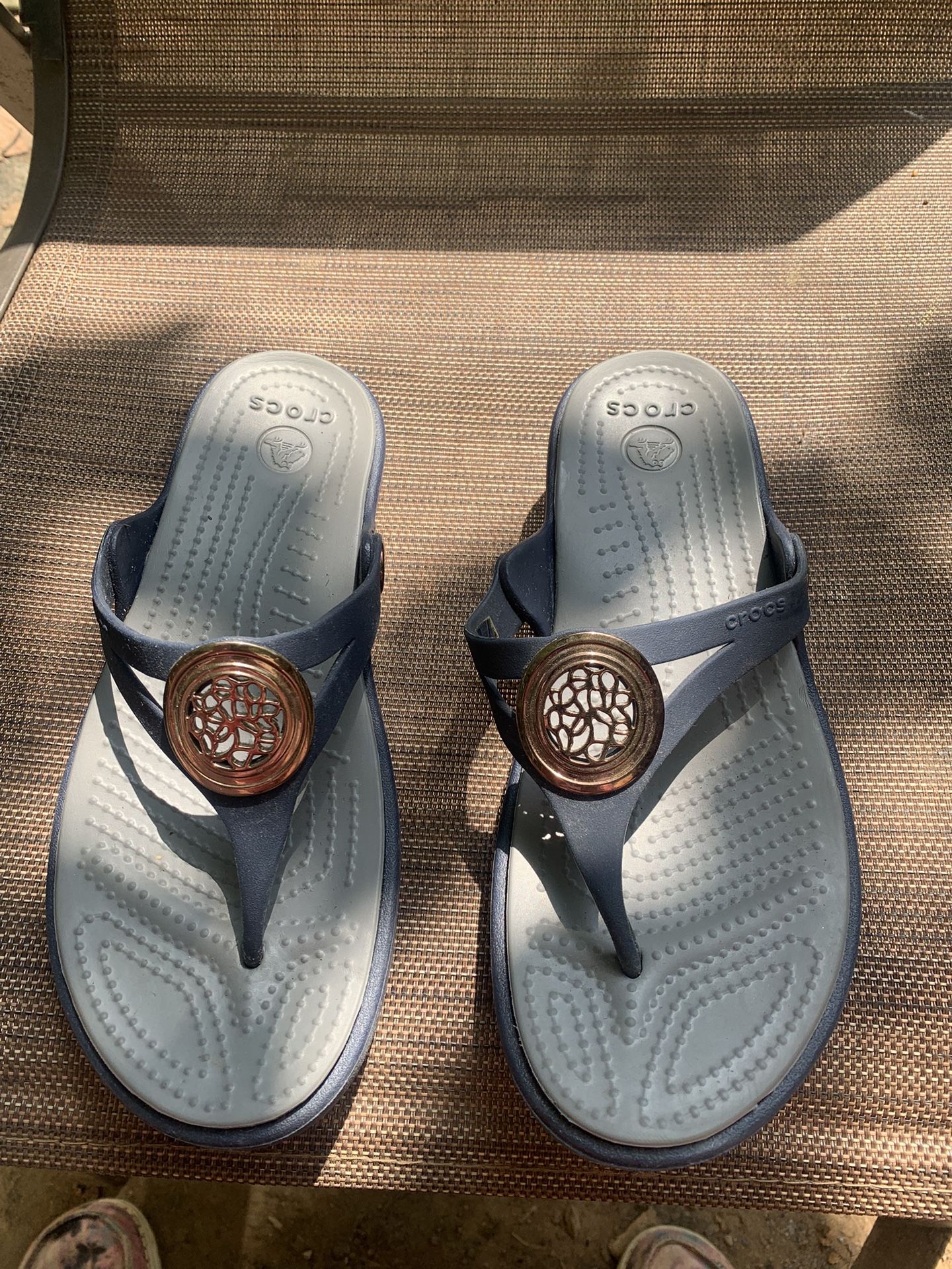 Womens Croc Sandals Size 6