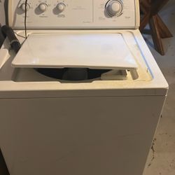 Washer It Still Works Comes With The Hot Cold Water Hookup Up