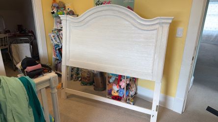 Headboard and nightstands