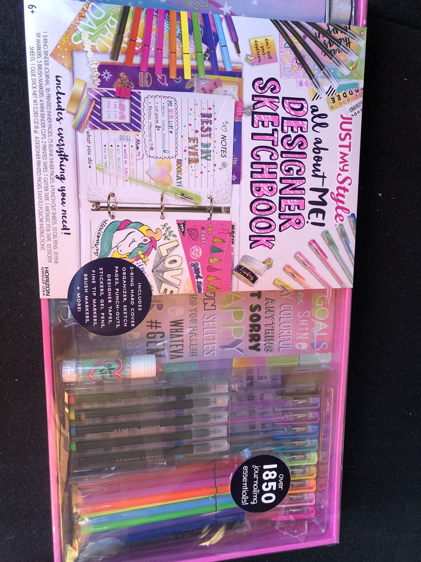 New Just My Style All About Me! Designer Sketchbook over 1850 piece