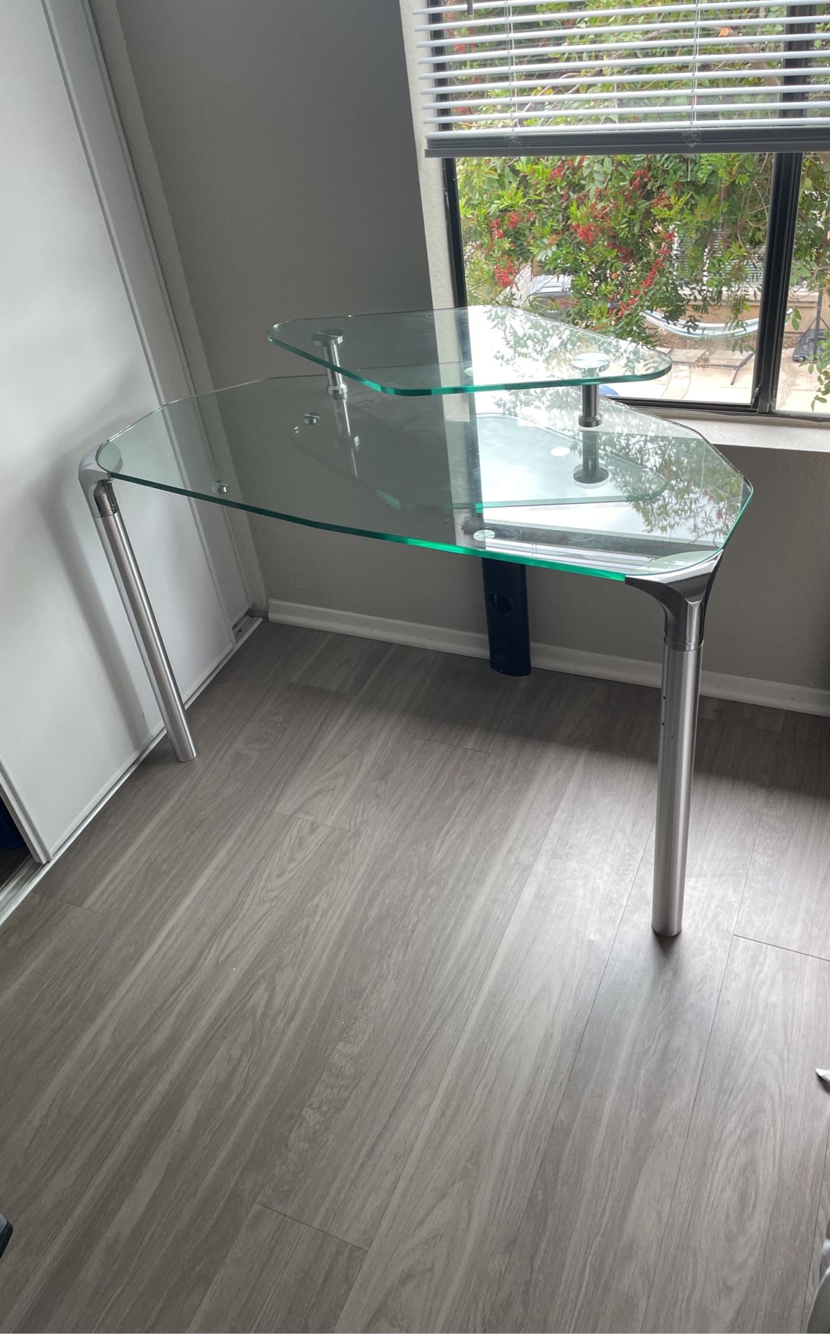 Glass Desk
