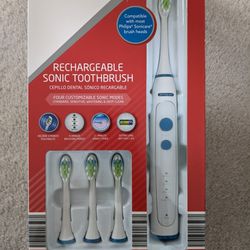 Rechargeable Sonic Toothbrush (Brand New)

Multiple units available