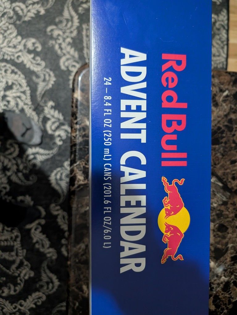 New Unopened Red Bull Advent Calendar 