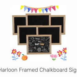 Framed Chalkboard Signs