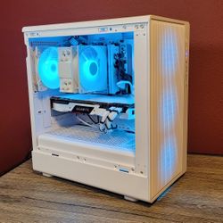 White Gaming PC (RTX 2070 | Ryzen 5 3600X | 32GB RAM | Wifi + BT)