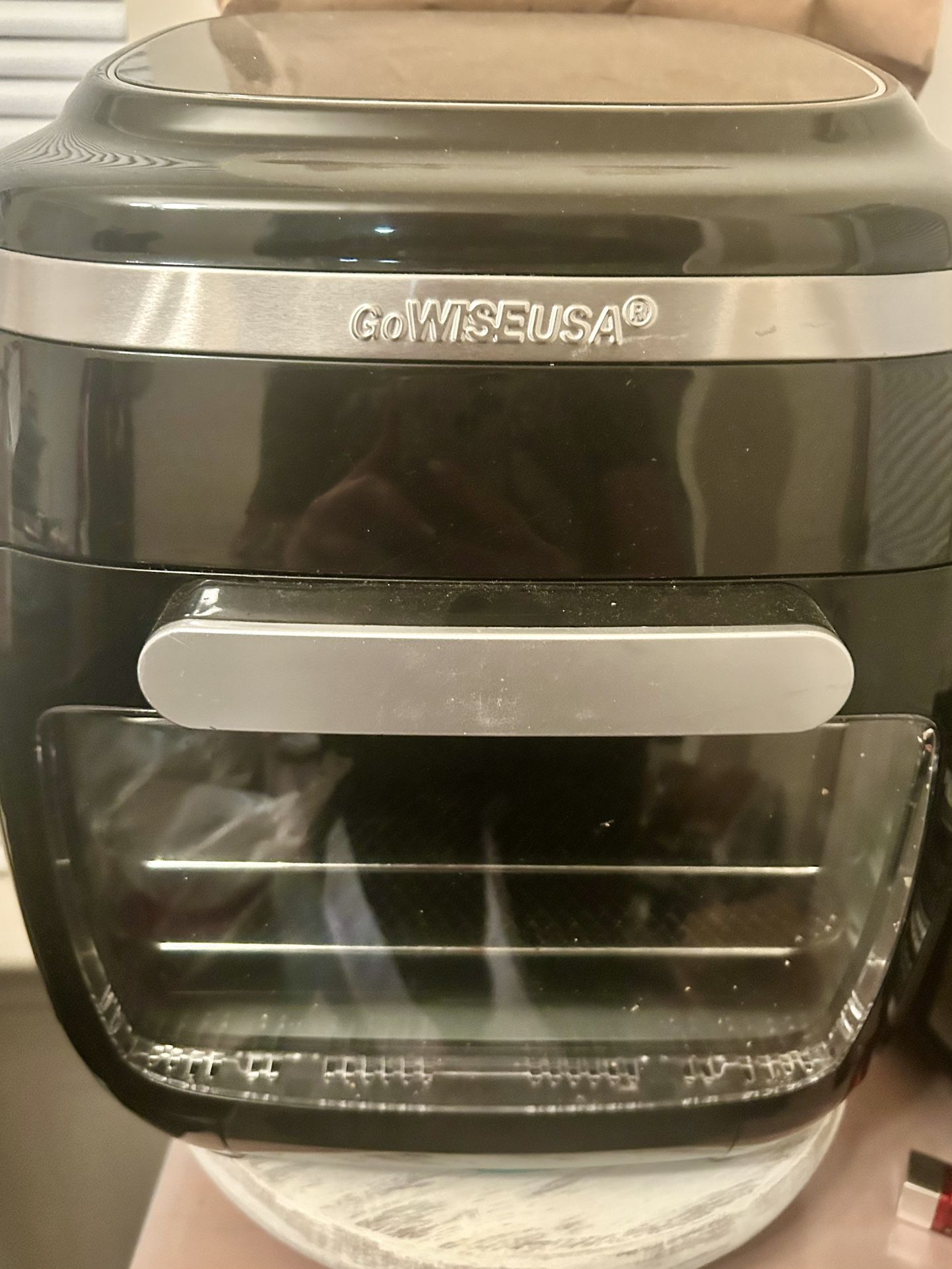 GoWiseUSA air fryer over with Rotisserie Accessories