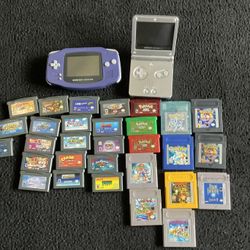 Nintendo Game Boy Sp And Advanced