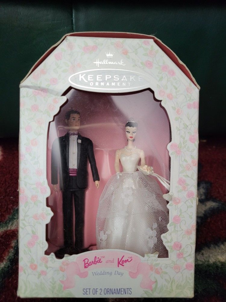Hallmark Keepsake Ornaments - Barbie & Ken Wedding Day - 1997