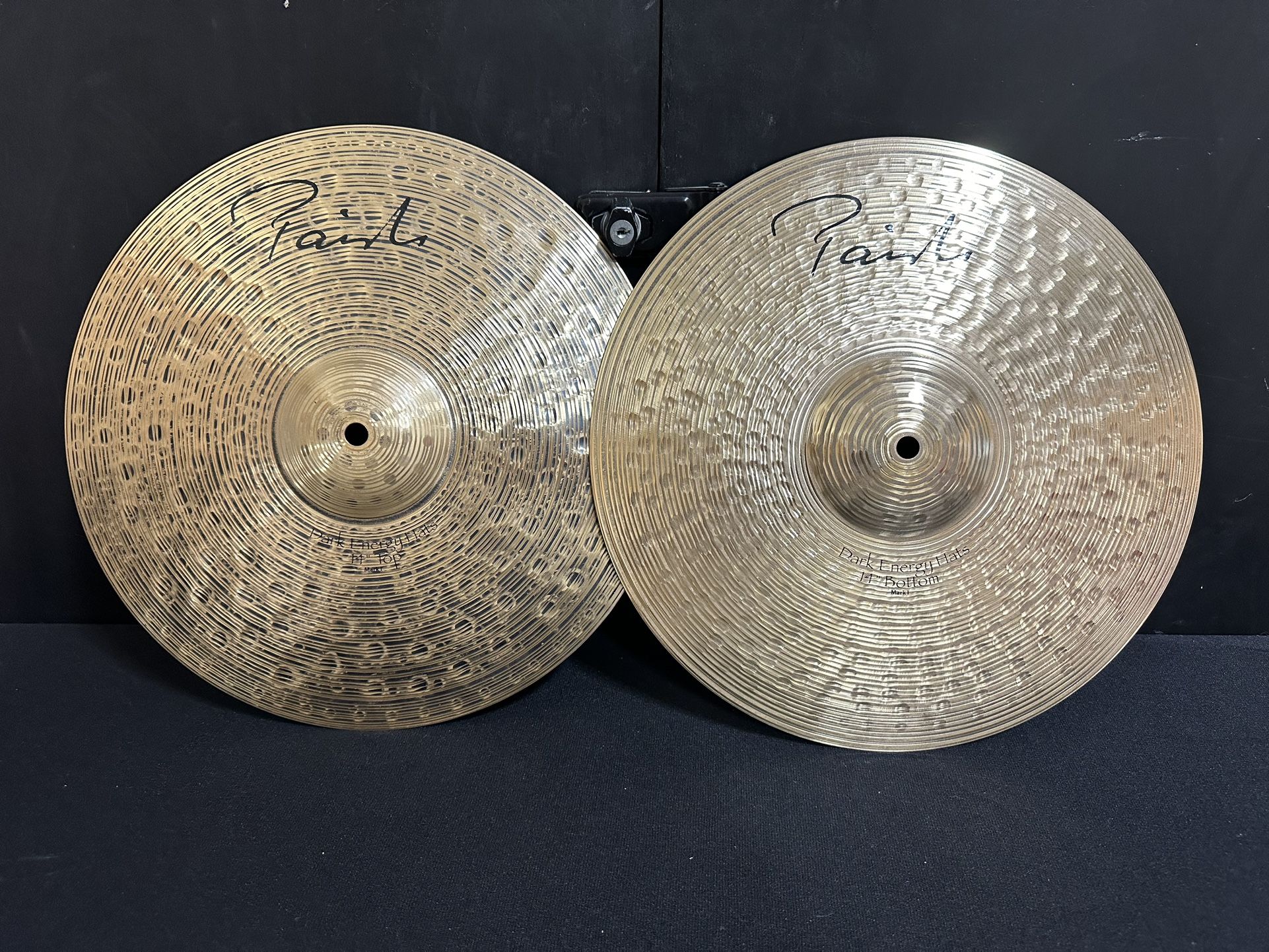 Paiste 14” Dark Energy Mark 1 Hi-Hats. Purchased Brand New But Rarely Used. Like New Condition!