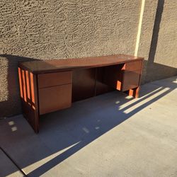 Double Pedestal Desk,