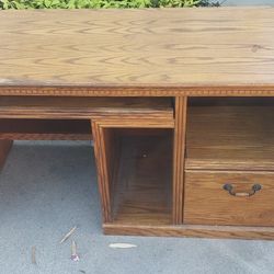 Computer OAK Desk - Make OFFER