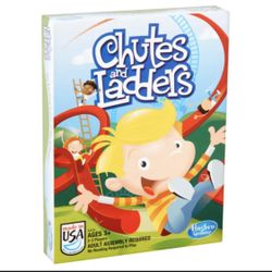 Chutes & Ladders Board Game - New! Sealed!