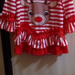 Adorable festive Dress.     (3T)