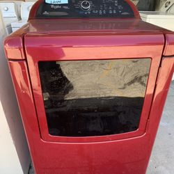 Whirlpool  Dryer King Size Excellent  Dk Red .  Warranty  . Delivery Available . 2203 Fowler St. 33901