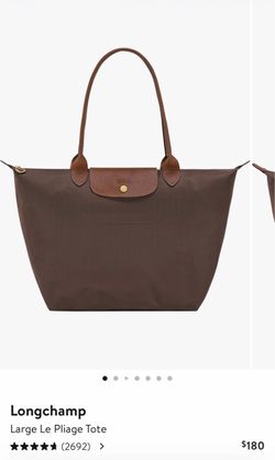 Longshamp women small tote nylon bag
