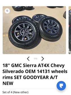 GMC AT4X Wheels