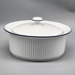 Dansk Christianshavn Blue 2 Quart Round Covered Casserole 