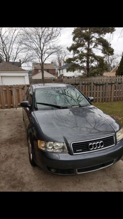 Audi A4 Quattro runs and drives good but the car is 16 years old so there are things wrong with the inside and the wind shield wiper is broke