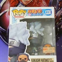 Funko Pop! Kakashi Hatake With Pakkun #1338 Box Lunch Exclusive 🌋🐓🌋