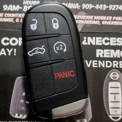 $120 @ Pomona Indoor Swapmeet [Spc# A22] 2011-24 Dodge Chrysler Jeep Smart Push Start Key Copy (Charger, Challenger, Dart, 300, Journey, Cherokee, Dur
