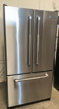 Jenn Air 3-Door Stainless Steel Refrigerator Fridge
