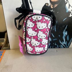Hand Bag Hello Kitty and Friends Phone Case Hello Kitty Black Crossbody Purse