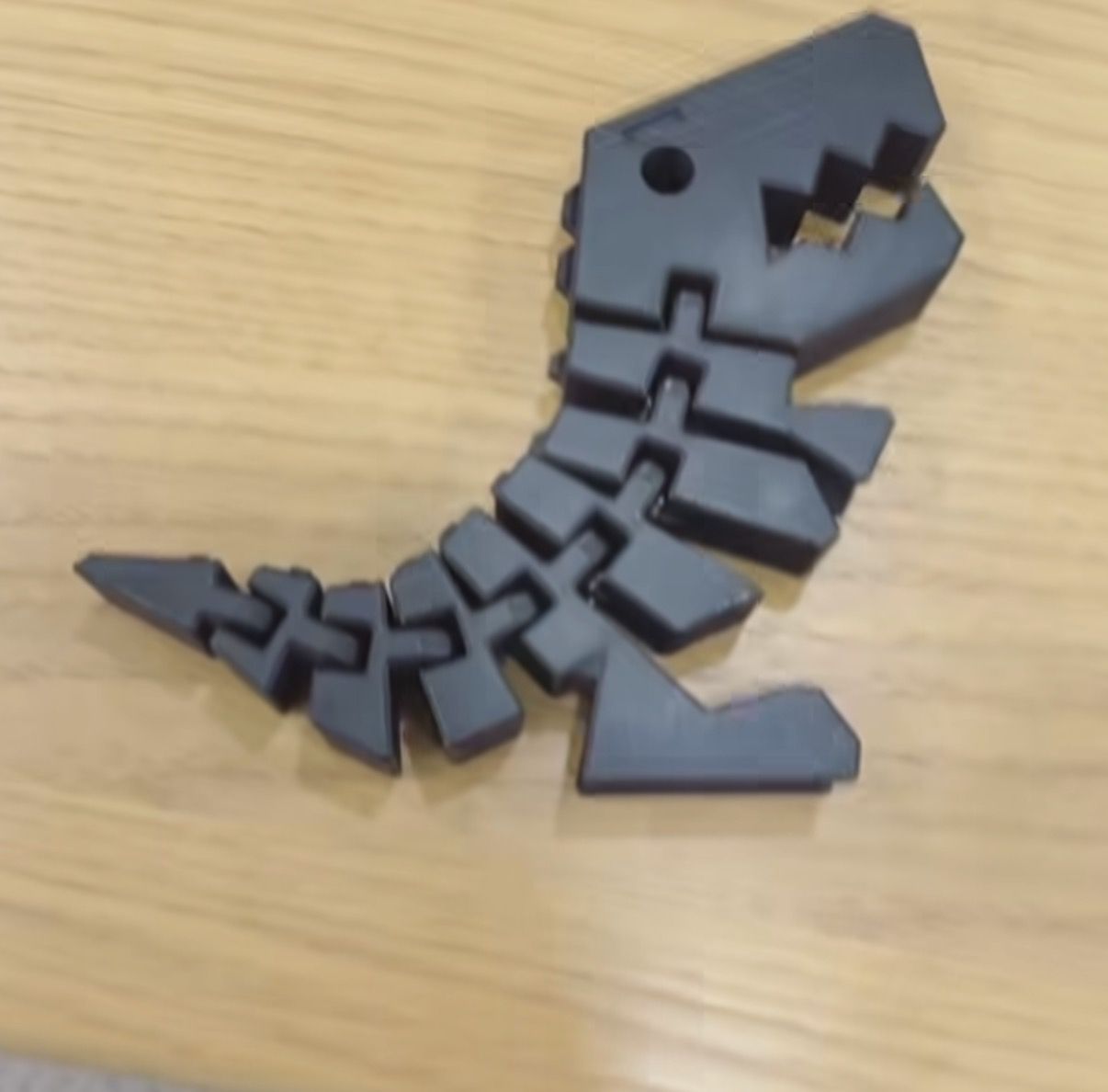 3-D printed dinosaur toy