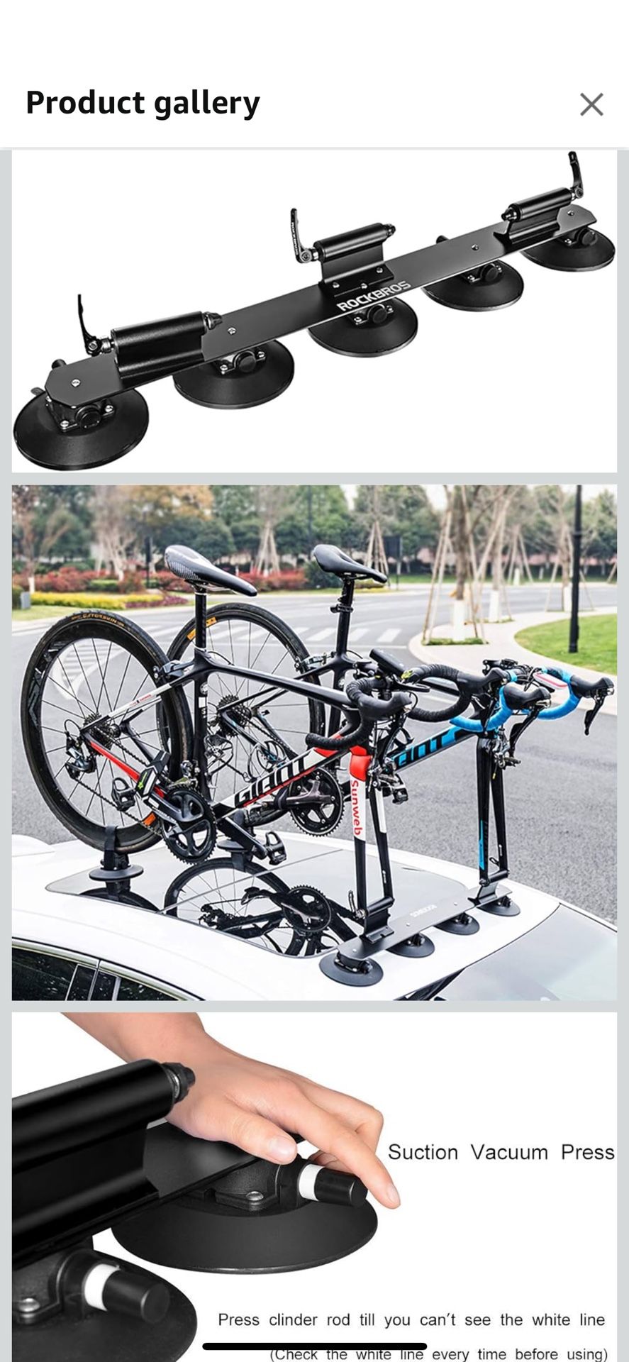 BICYCLE ROOF RACK-BRAND NEW