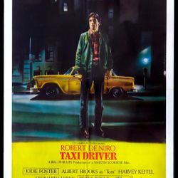Original Movie Poster  The Taxi Driver 