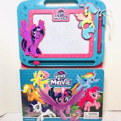 2017 Hasbro My Little Pony The Movie Learning Series w/ Magnetic Drawing Pa