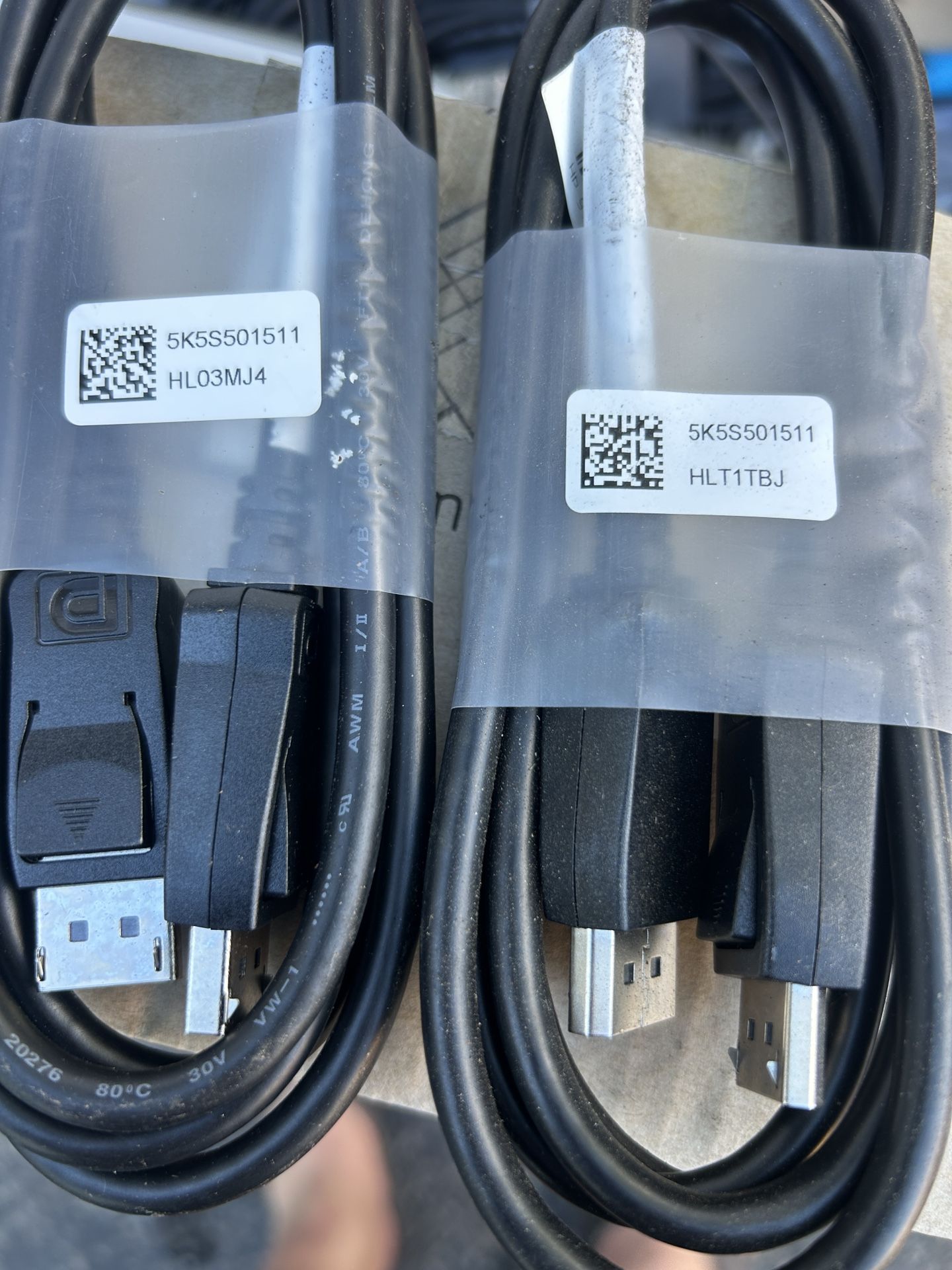 HP part number 917463-002 1.8-meter DisplayPort to DisplayPort cable, version 1.2