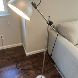 IKEA Floor/Reading Lamp W/ Light Bulb