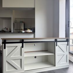 Brand New Hartin TV Stand – Modern Farmhouse Style, Fits up to 65″ TV