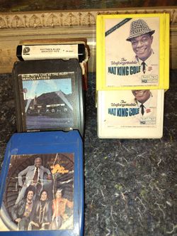 Jazz & Blues 8 Track Cassettes 6 Pack