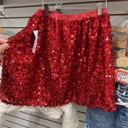 Girls Size 10/12 Sequence Skirt