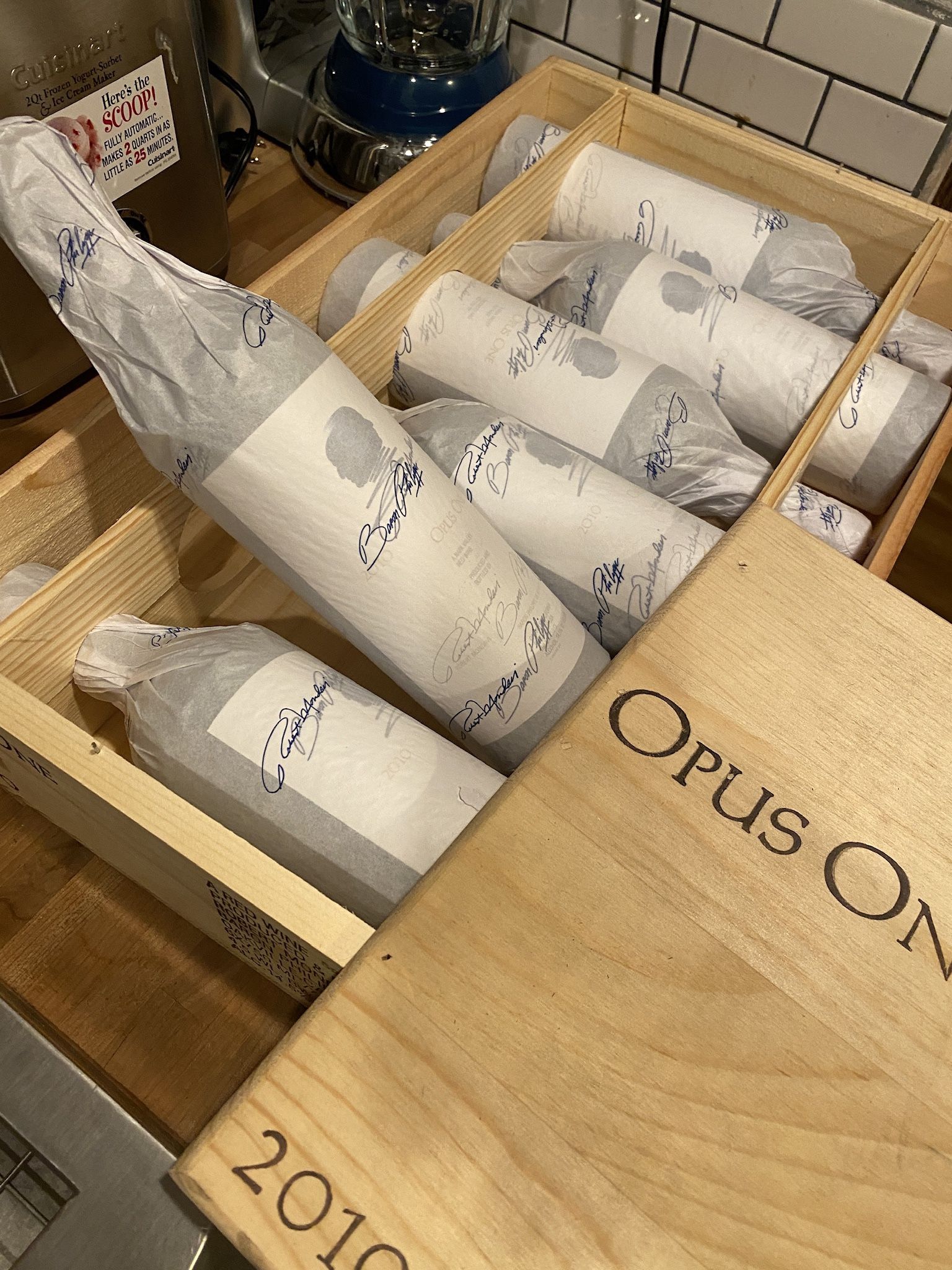2010 Opus One Case Of Wine $1000