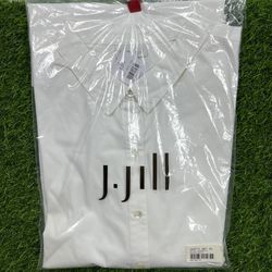 J.Jill White Shirt Collection Tunic Dress Shirt NWT $89