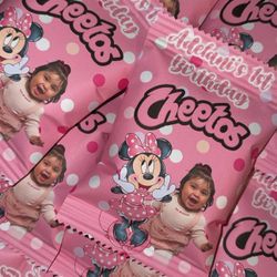 Minnie Mouse custom chip bags
