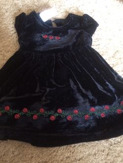 Girls dress 0-3 months