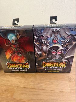 Gargoyles armored xanatos and steel clan robot