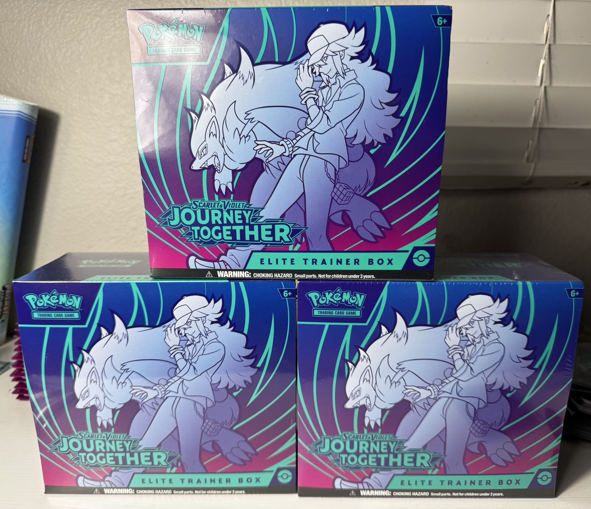 Journey Together Elite Trainer Box Pokemon Cards 
