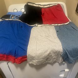 Three Pair Of Michael Jordan Boxers Large 38-40 