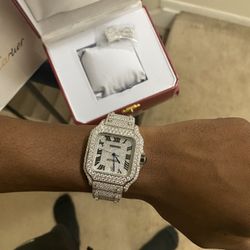Moissanite Watch 