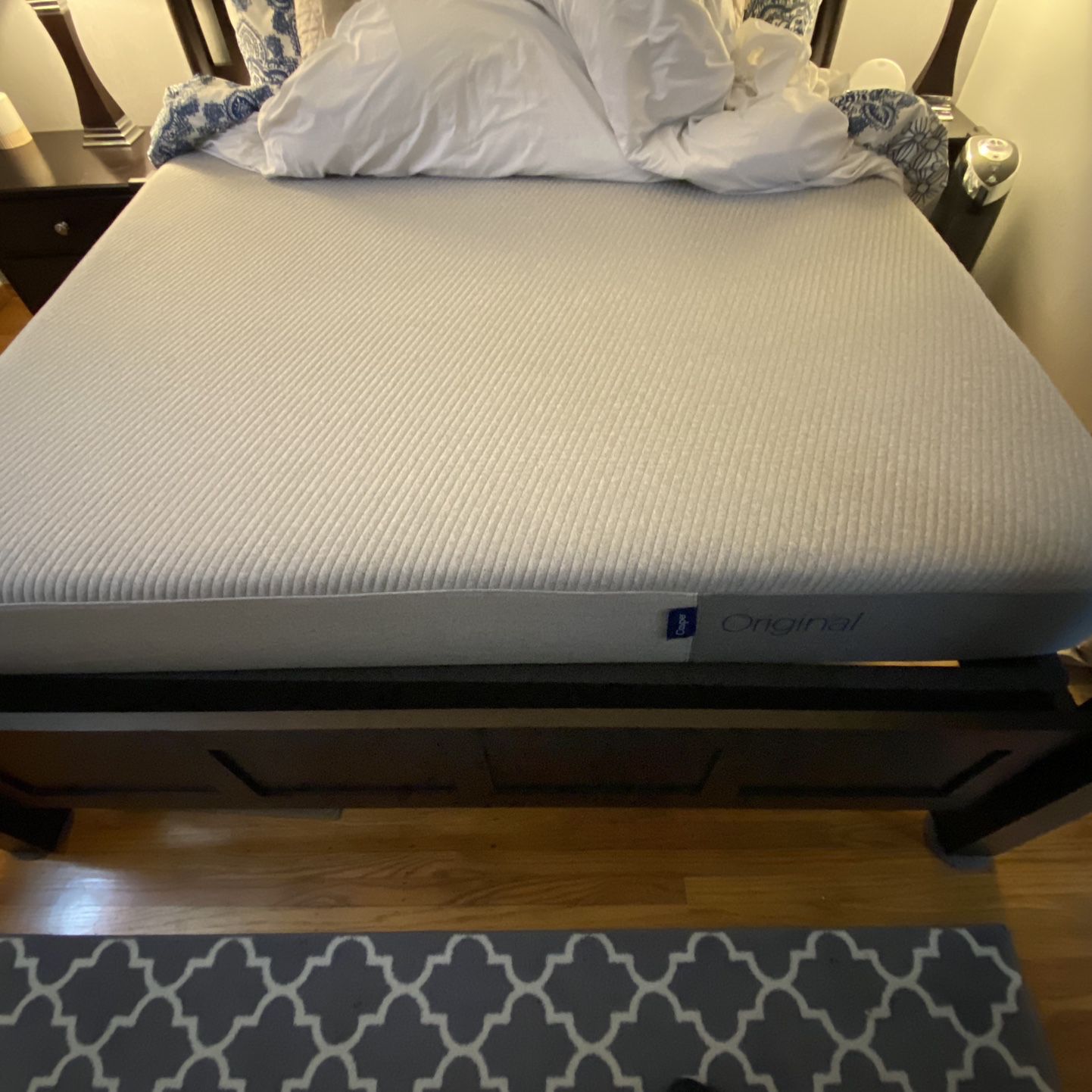Needs to be gone by Thursday!!! 50% off Excellent condition King size capser one mattress