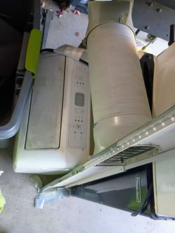 In room portable air-conditioner with window vent. .