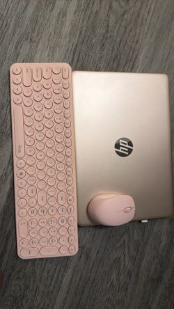 HP Windows Laptop 14in Rose Gold Model # 14-dqOO54dx