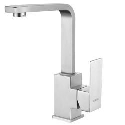 Single Handle Deck Mount Stainless Steel Bar Faucet : $53.45